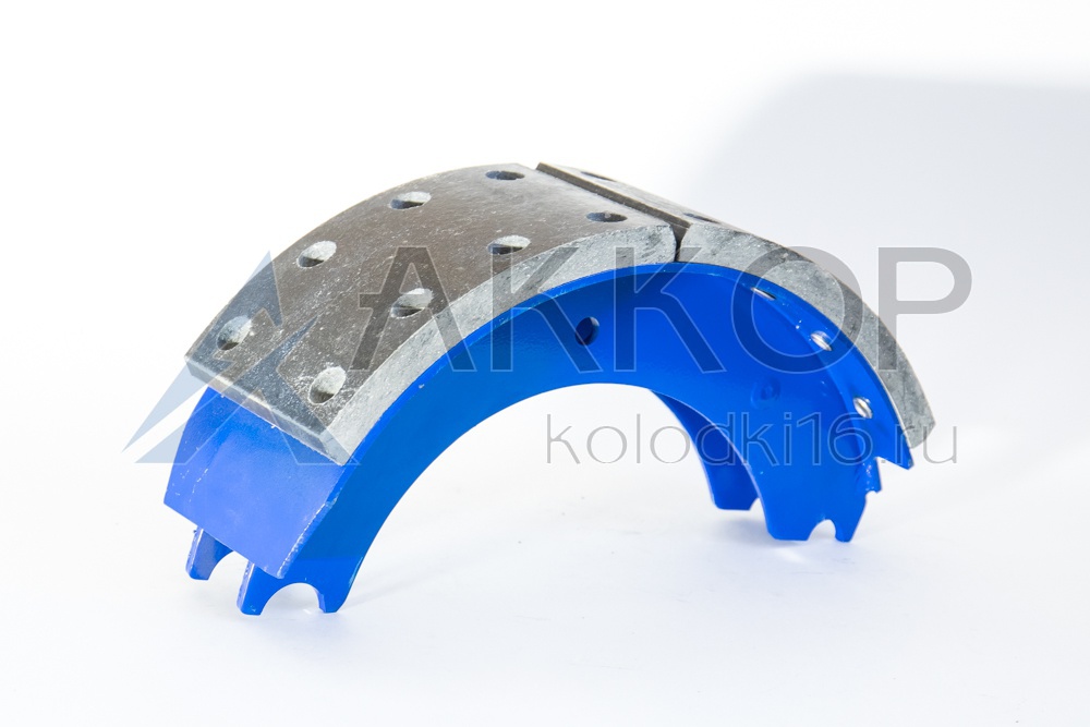 Колодка тормозная ЧМЗАП 16 771Б-3502090